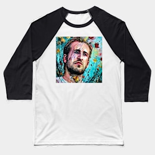 Portrait of Harry  Kane Baseball T-Shirt